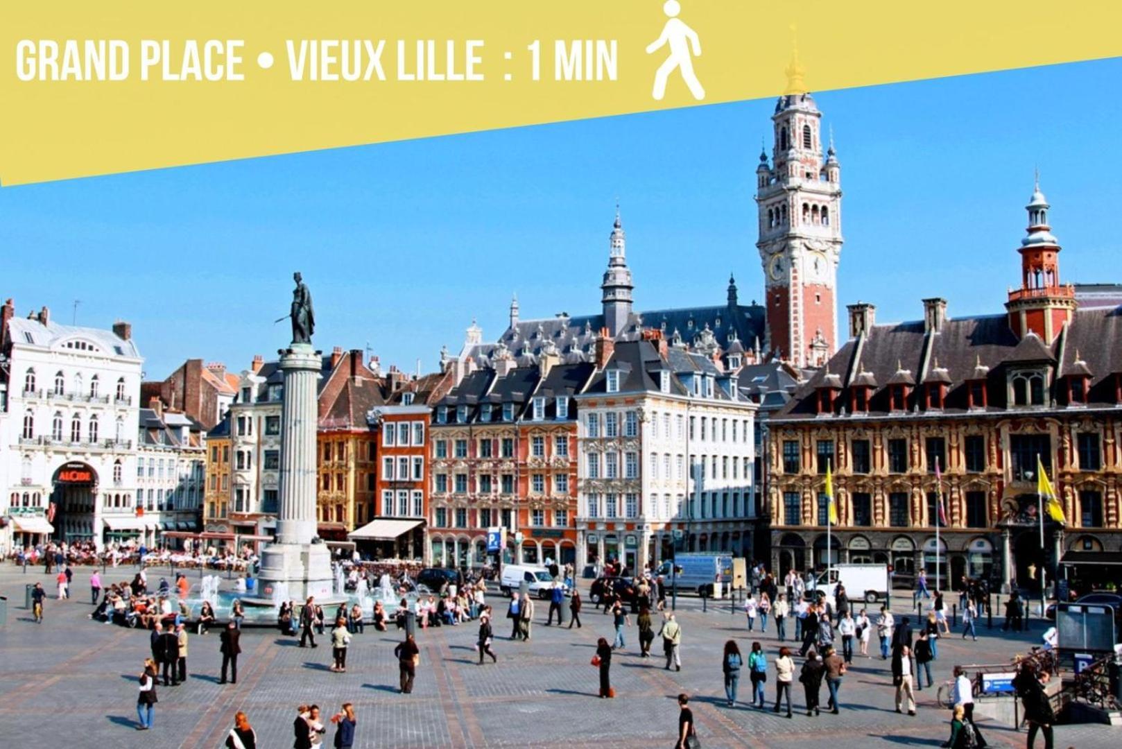 Апартаменты Lille Centre - 1Br In The Heart Of Lille! Экстерьер фото
